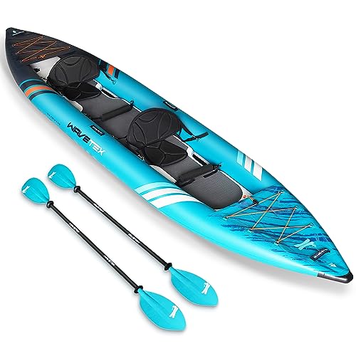 ANNTU Inflatable Kayak 2 Person, Lightweight and Durable Tandem Kayak,