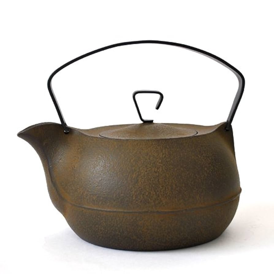 Amazon.co.jp: 南部鉄瓶キャストアイアンケトル1.2L Col.茶 2012