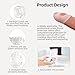 Ryetvok Guitar Fingertip Protector Silicone Thimble 20 PCS Rubber Finger Tips with 5 Sizes (XS-XL),4 Colors for Hand Embroidery Sewing, Carving, Comfort Grip for Guitarists, Office Workers
