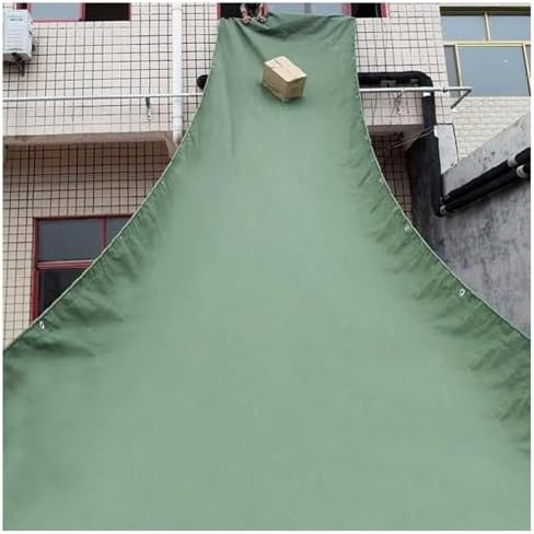 Heavy Duty Cargo Chute System for Construction Trash Removal - Easy Chute, Green 2x14m, Durable Waste Disposal Solution, Efficient Debris Management