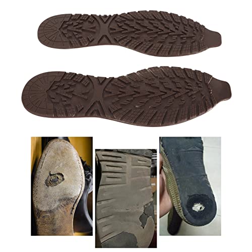 Suelas de Caucho para Reparar Zapatos, Antideslizantes 41-44 miniatura 3
