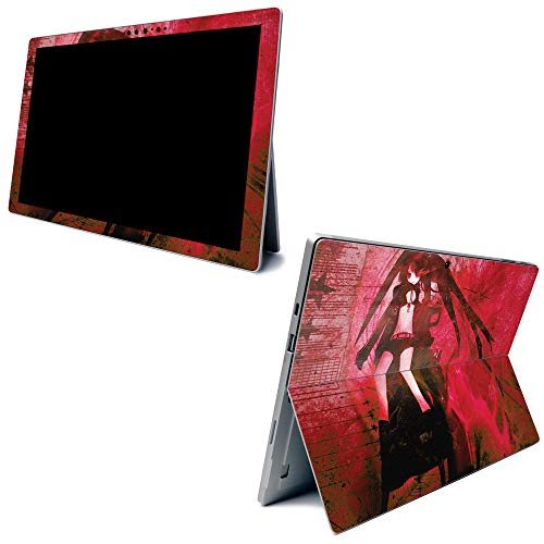 Image of MightySkins Carbon Fiber Skin for Microsoft Surface Pro 7 - Anytime | Textured Carbon Fiber Finish | Easy to Apply, Remove, and Change Styles | Made in The USA