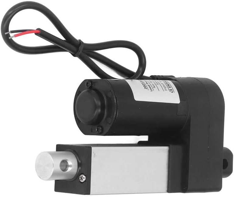 Automatically Linear Electric Actuator Motor Electric Lift Rod Lifting Lug Type 800N DC24V 8mm Hole Dia Linear Motion Parts - (Speed(RPM): 50mm Stroke)