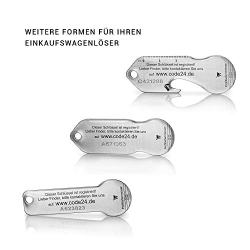 Einkaufswagenchip Einkaufswagenlöser Code24 mit Sternzeichen Skorpion