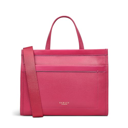 Image of RADLEY London Alba Place Women's Small Leather Ziptop Satchel Bag | Small