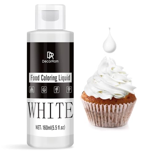 Colorant Alimentaire - 160ml Colorant Alimentaire Liquide Concentré pour Gâteau, Cuisson, Fondant, Décoration, Macarons - Colorants Alimentaires Vibrant...