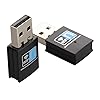 300Mbps USB WiFi Adapter, Wireless LAN Network Card Adapter Stick USB 2.0 Dongle for Desktop Laptop PC Windows 10 8 7 XP MAC OS (Plug-and-Play for Windows10)