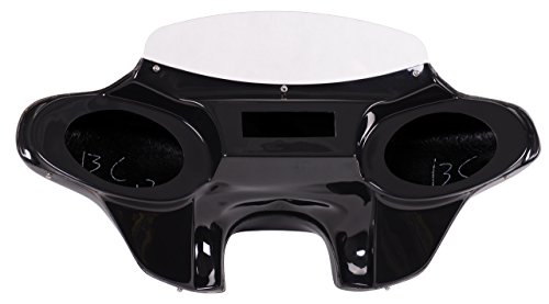 Vector Batwing Fairings Compatible with F12-2 Kawasaki Vulcan 1700 Nomad & Classic fiberglass batwing fairing with 2x6"x9" speaker cutouts