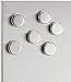 Blomus 2-1/2cm Metal Magnets, Set of 6