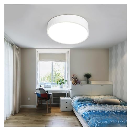 Plafonnier circulaire LED moderne pour salon et bureau éclairage de couloir
