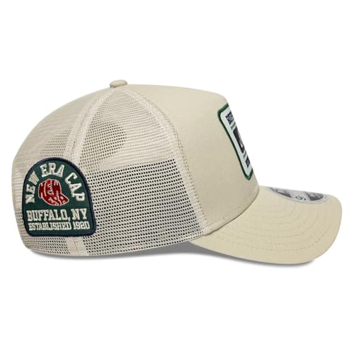 New Era 9twenty Trucker Cap Crown Brand Patches - vue 3