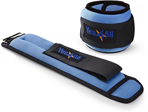 イエスフォーオール リストウエイト アンクルウエイト パワーリスト リストバンド トレーニング シェイプアップ 2個 セット 手首 足首 重り 筋トレグッズ ウェイトトレーニング ダンベル ダイエット器具