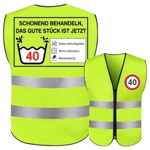 YANSYUN 40 cumpleaños para hombres y mujeres, 40 cumpleaños mejores, regalos para hombres y mujeres que cumplen 40 años, regalos divertidos para hombres y mujeres que cumplen 40 años, decoración