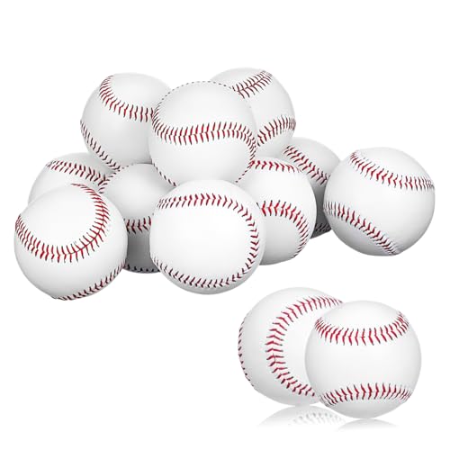 Balles Entraînement Baseball lot de 12 pour initiation et lancer