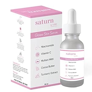 Saturn by GHC 5% Vitamin C Face Serum with Niacinamide | Serum for Face Glowing and Brightening | with Pure Ethyl Ascorbic Acid for Dull Skin | Vitamin C Serum for Face | 30 ml 3 418ICpI3TAL. SL500 . SS300