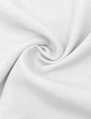 Sunborui Boys 3/4 Sleeve Linen Henley Shirts Summer Button Up Dress Shirts Casual Lightweight Tees Tops4