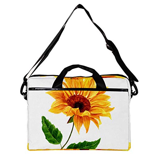 Maletín portátil 15.4 pulgadas acolchado contra impactos con estampado floral original 2
