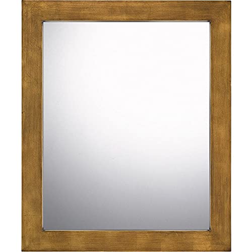 Quoizel Lighting Qr5169 Coleman - Mirror - 36 Inches High, Walnut Finish #TOP12