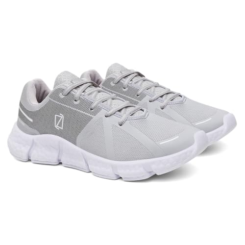 Tenis Masculino Para Academia e Caminhada + Relogio - Cinza/45