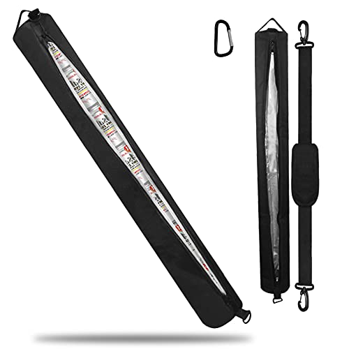 Jonnick Beer Sleeve 7 Can Insulated Cooler Sleeve - Cooler Tube with Adjustable Shoulder Strap - Keep Canned Drinks refrigerated on The Golf Course Fits in Most Golf Bags