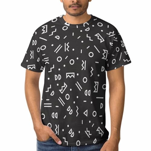 Tee Shirt Manches Courtes Homme Symbole Idéal pour un Look Casual Chic