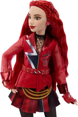 Mattel Disney Descendants: Wicked Wonderland, Red, Daughter of Queen of Hearts Fashion Doll, with Removable Outfit & Accessory, Inspired by the Movie - image 4