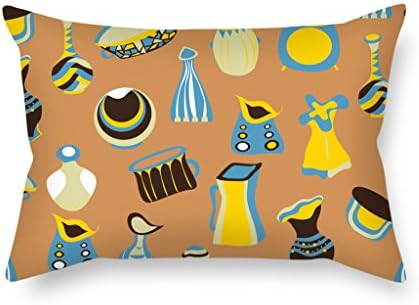 Pillow Shams 20 X 26 Inches / 50 By 65 Cm(two Sides) Nice Choice For Lover Sofa Outdoor Teens Girls Seat Kids Room Colorful Geometry