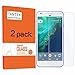 Google Pixel XL Screen Protector, TANTEK [Bubble-Free][HD-Clear][Anti-Scratch][Anti-Glare][Anti-Fingerprint] Tempered Glass Screen Protector for Google Pixel XL (5.5",2016),-[2Pack]