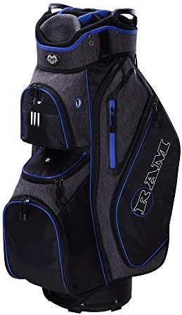 Ram Golf Tour Cart Bag with 14 Way Dividers Top