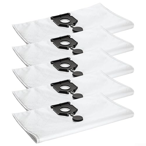 Paquete de 5 bolsas de repuesto para aspiradora Karcher 2.889-154.0 NT 30/1 30L 30L NT 30/1 Ap Te L, NT 30/1 Ap L, 30L EU2613