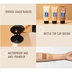 Leg Makeup Waterproof No Transfer,Leg and Body Scar Cover up Makeup,Long Last Body Foundation (3# Bronze, 4 FL OZ) - Image 4