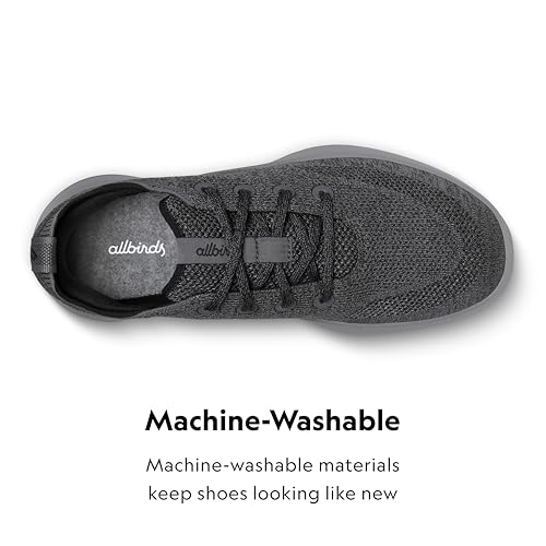 Allbirds Women's Tree Runner Go Everyday Sneakers - Stormy Grey (Medium Grey Sole) - 10 Medium