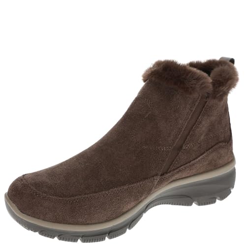 Skechers 167862-CHOC Women'S Easy Going-Cool Zip Ankle Boot thumb #3
