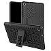 Produktbild Schutzhülle für Galaxy Tab A 8.0 2019, Modell SM-P200/SM-P205 (nicht kompatibel mit Galaxy Tab A 8.0 2019 SM-T295/SM-T290), 360-Grad-Schutz, stoßfest / PC + TPU 2-in-1/Robuste Hülle/Ständer Schwarz
