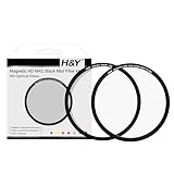 H&Y ブラックミスト 67mm マグネティック HD ブラックプロミスト 1/8 フィルターキット マグネット式 薄枠 帯電防止 防汚 撥水 防傷 MC8-67