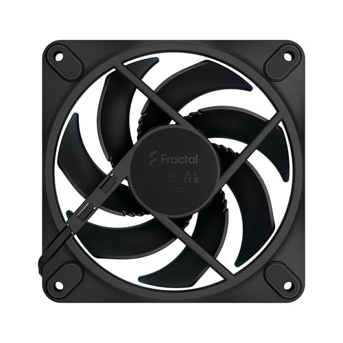 Image of Fractal Design Momentum 12 RGB - Silent PC Case Fan - 120 mm - ARGB Gen 2-16 LEDs - Liquid Crystal Polymer LCP Blades - FDB Fluid Dynamic Bearing - Cooling Performance - Airflow - Black - 3 Pack