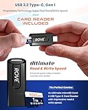 ROVE Ultimate 1TB Micro SD Card microSDXC Memory Card with USB 3.2 Type C Card Reader 160MB/s C10, U3, V30, 4K, A2 for Dash Cam, Android Smart Phones, Tablets, Games - Image 3