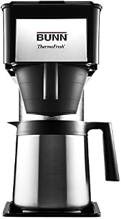 BUNN BT Velocity Brew 10-Cup Thermal Carafe Home Coffee Brewer, Black
