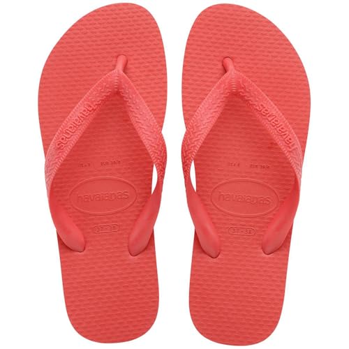 Havaianas Women's Color Flip Flops - Spring & Summer Style Sandals, Ruby Red, 7/82