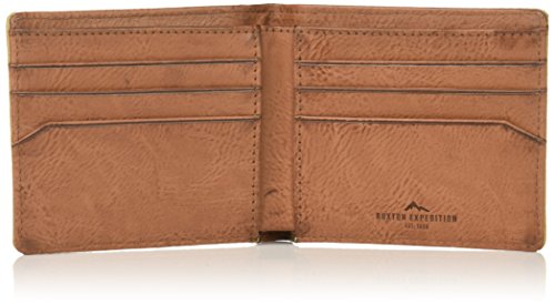 Buxton Men's Expedition II Huntington Canvas RFID Blocking Slimfold4