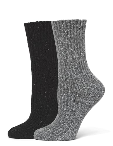 Image of HUE womens Fashion Crew Sock Packs - Textured Dot Socks, Sequin Soft Rib Crew Sock, Shimmer Socks