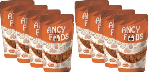 Image of Ancy Indian Natural Munakka Dry Fruit, 4 X 250 Grams (Pack of 2)