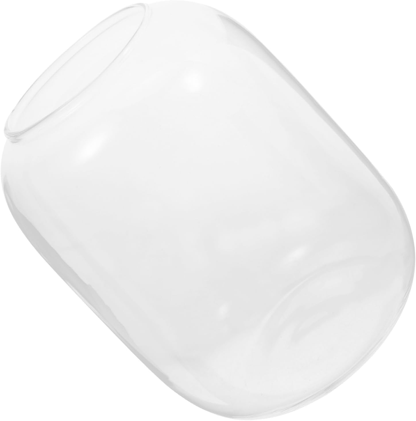 SUPVOX Clear Glass Plant Vase Versatile Hydroponic Container for Indoor Decor for Plant Propagation Microlandscapes and Fish Tanks for Room and Dining Table