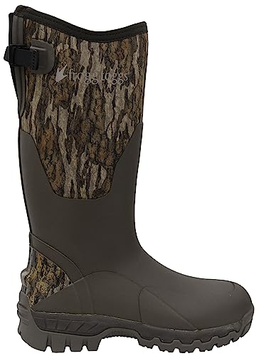 FROGG TOGGS Men's Ridge Buster Waterproof Hunting Boot, 7mm Neoprene, Mossy Oak Bottomland, 10
