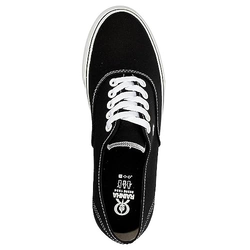 Tenis Unissex Rainha Mont Car IV, Preto/Branco, 39