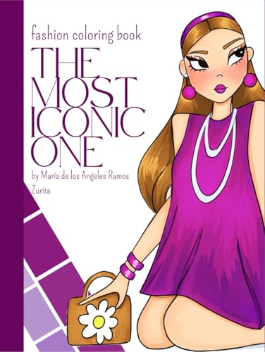 Fashion Coloring Book: The Most Iconic One: Premium Hardcover Edition for Adult coloring book, stress relief and mindfulness image 2