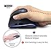 immagine 5ZELOTES Mouse Verticale Wireless Ricaricabile, Mouse Senza Fili Ergonomico con 6 Pulsanti,3 DPI Regolabile,Nero