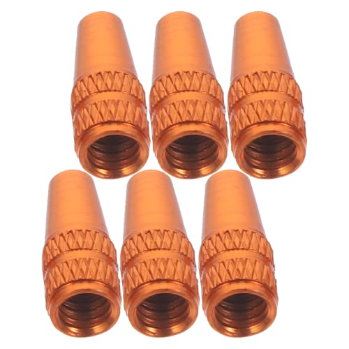 6Pcs Tapones de Válvula para Bicicleta miniatura 1