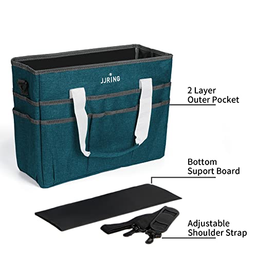 JJRING Large Craft Organizer Tote Bag