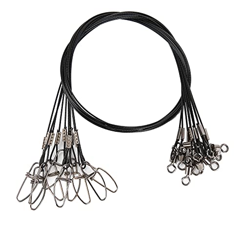 Fishing Wire Line Leash de Acero para Pescar 20 Unid. miniatura 5
